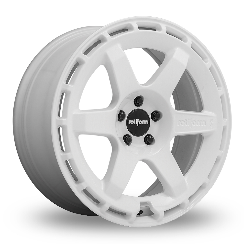 19 Inch Rotiform KB1 White Alloy Wheels