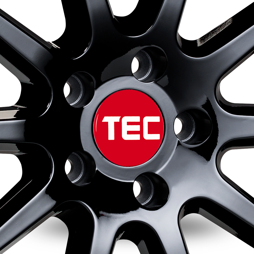 19 Inch TEC Speedwheels GT7 Gloss Black Alloy Wheels