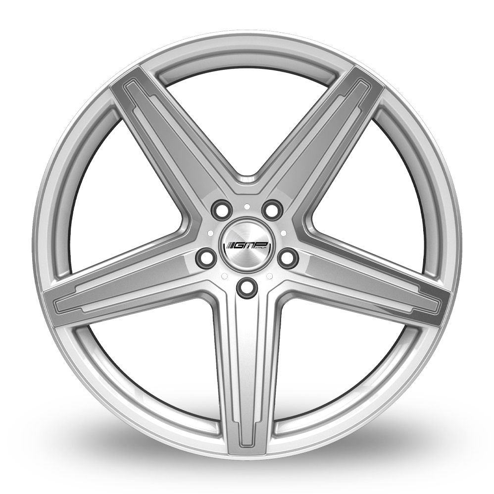 21 Inch GMP Italia MK1-S Silver Alloy Wheels