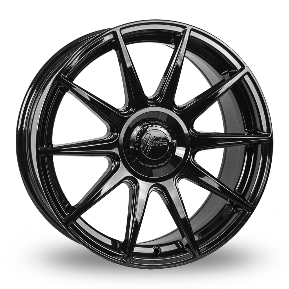 18 Inch 1FORM Edition 3 Gloss Black Alloy Wheels