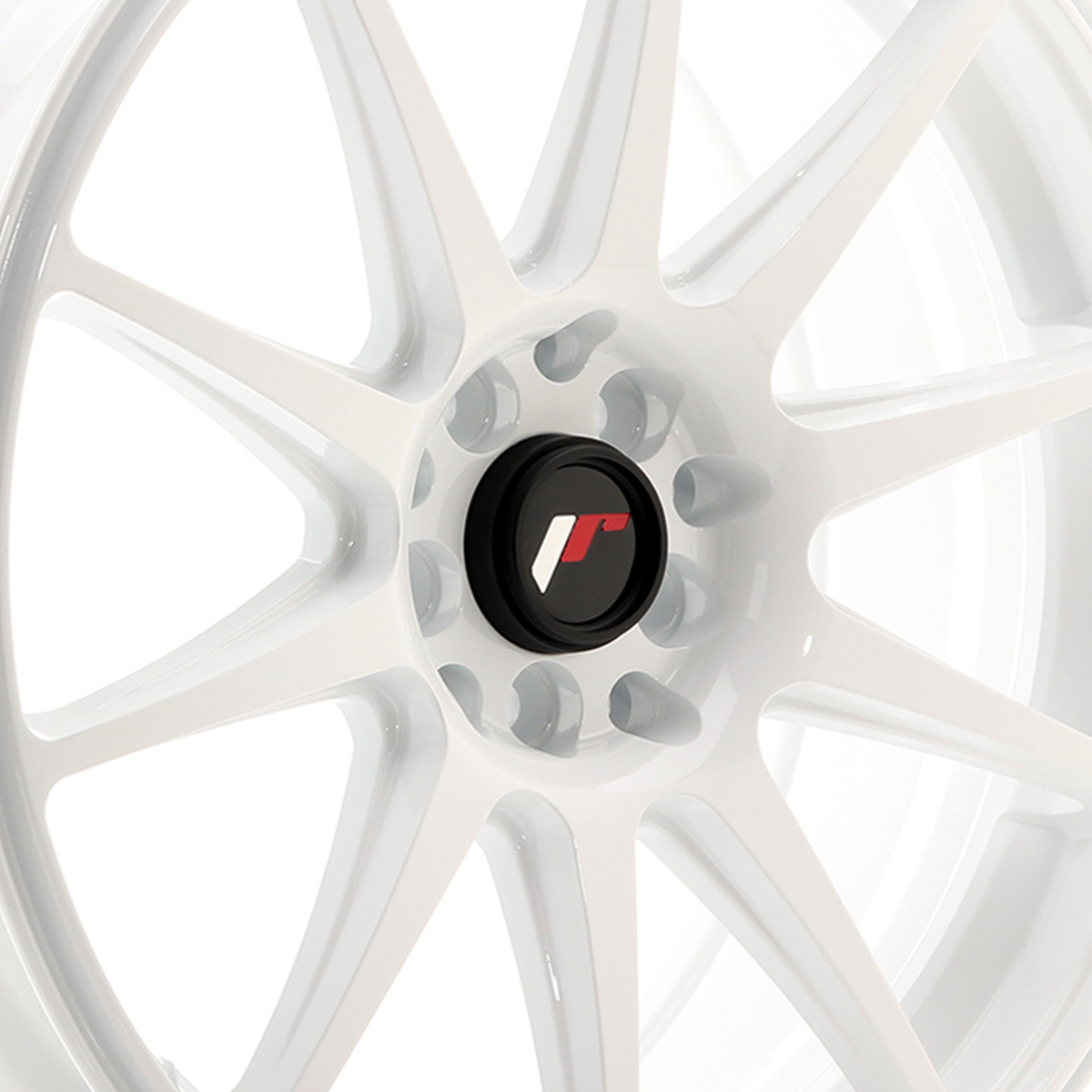 18 Inch Japan Racing JR11 (7.5x18) White Alloy Wheels