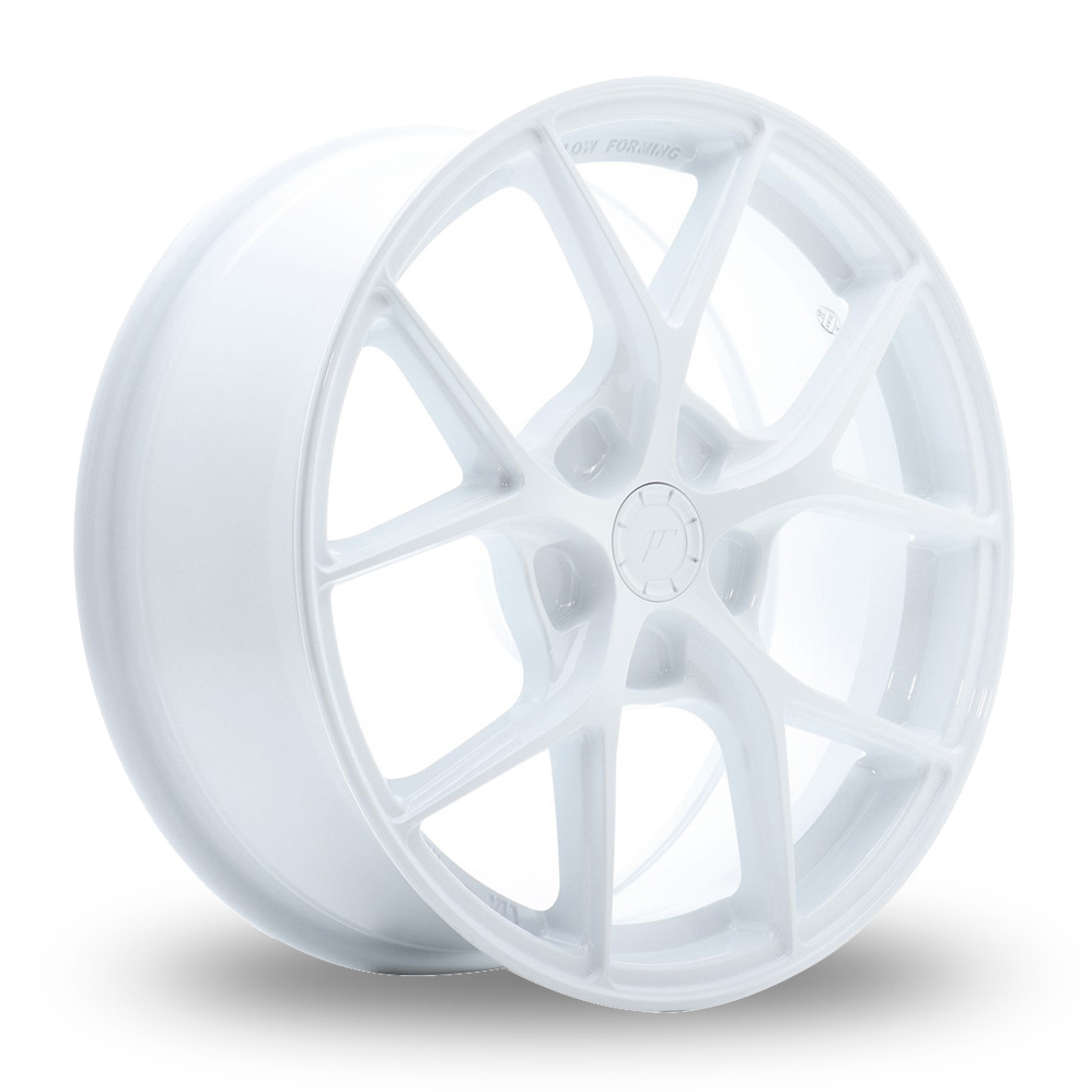 17 Inch Japan Racing SL01 (7x17) (Custom Fitment) White Alloy Wheels