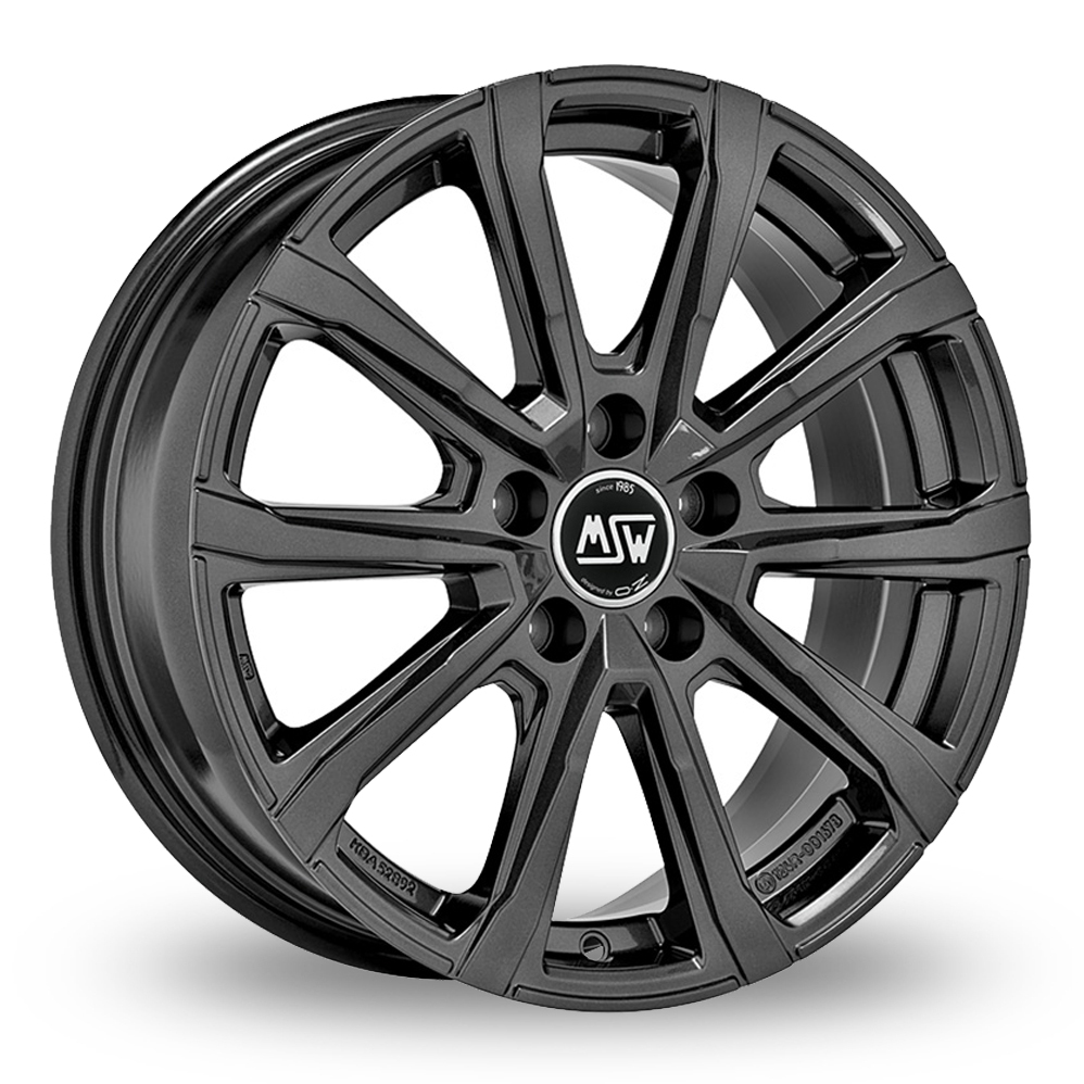 18 Inch MSW (by OZ) 79 Grey Alloy Wheels