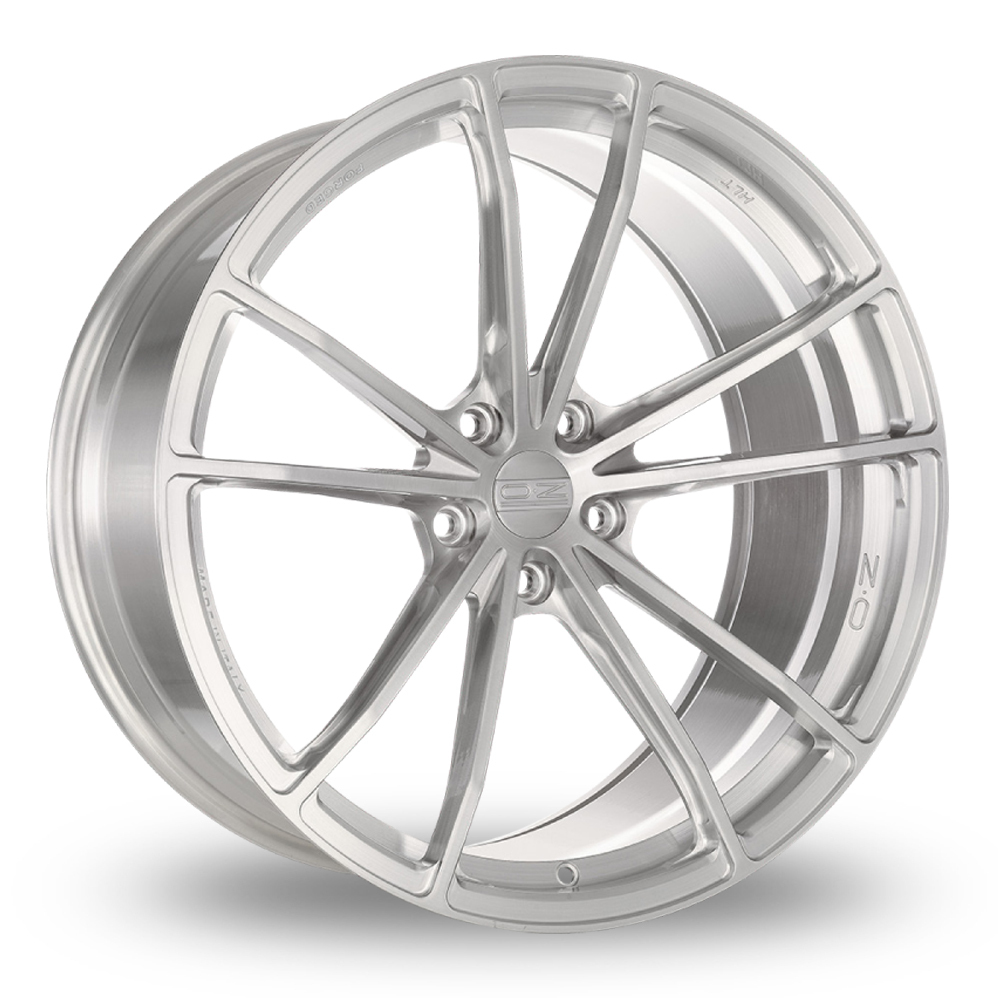 19 Inch OZ Racing Forged Zeus Hand Brushed Alloy Wheels