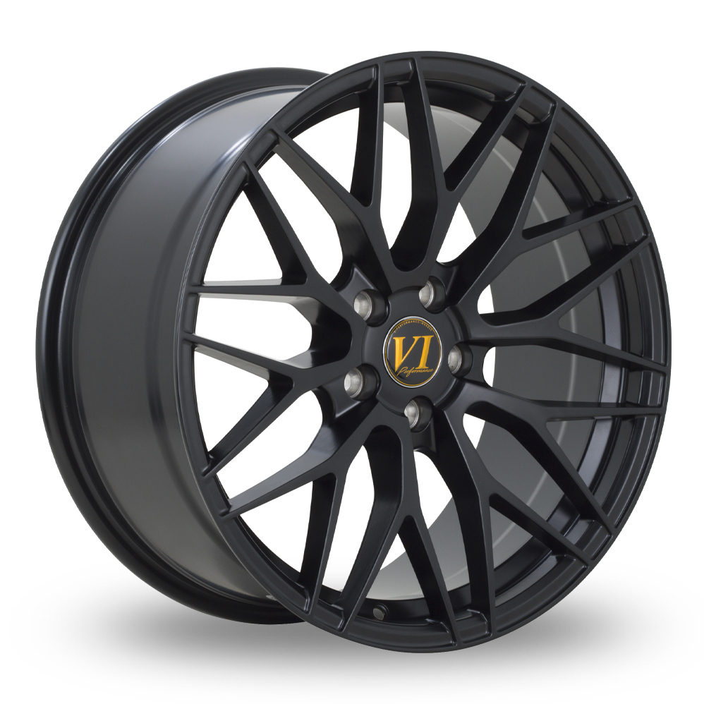 18 Inch 6Performance MD Black Alloy Wheels