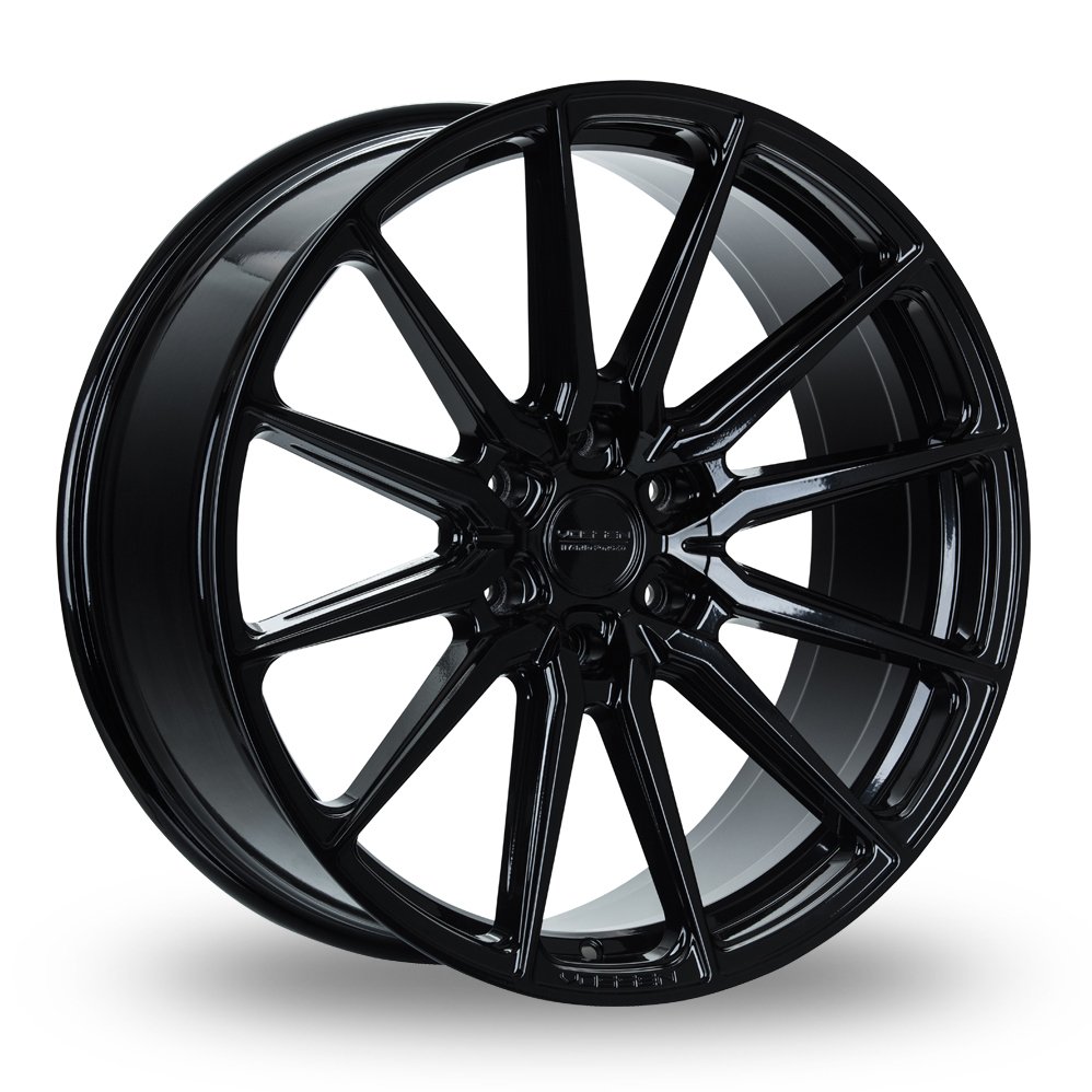 20 Inch Vossen HF6-1 Gloss Black Alloy Wheels