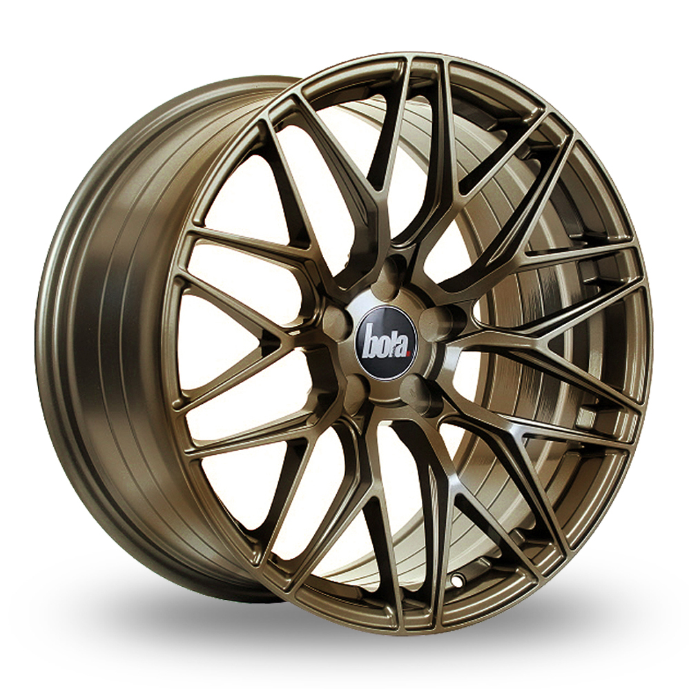 19 Inch Bola B17 Gloss Bronze Alloy Wheels