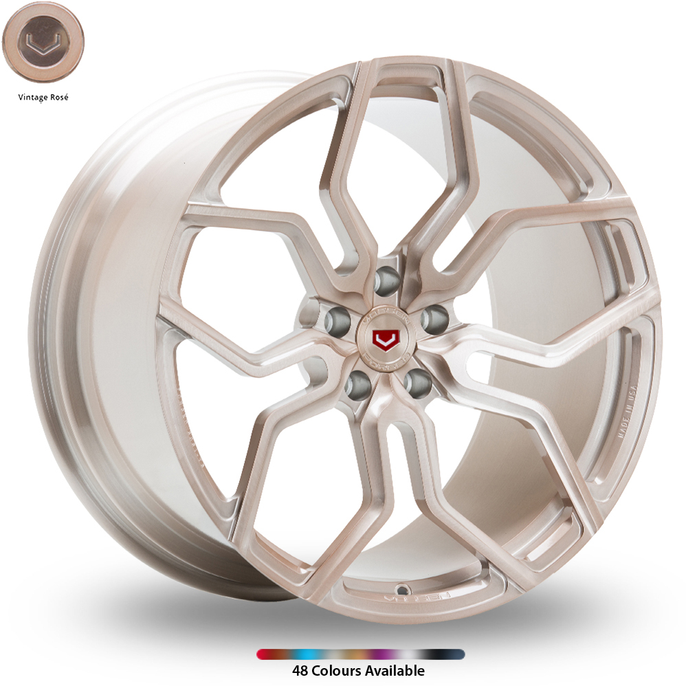 21 Inch Front & 22 Inch Rear Vossen Forged HC-3 Custom Colour Alloy Wheels