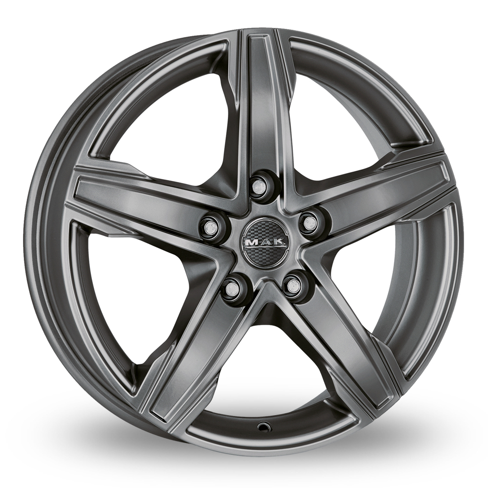 16 Inch MAK King 5 Matt Titan Alloy Wheels