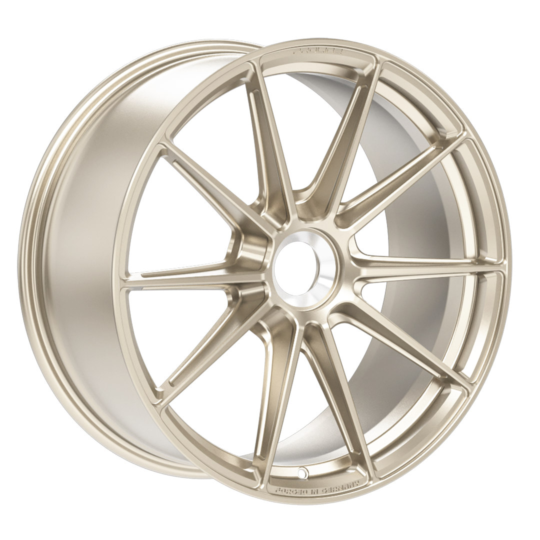 20 Inch Front & 21 Inch Rear Proline PFZ (FORGED) Matt Gold Alloy Wheels