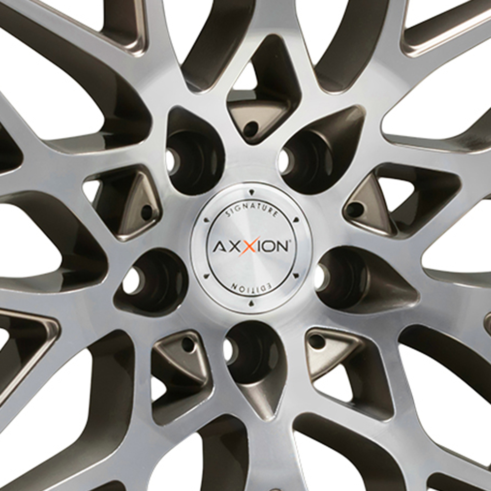 19 Inch Axxion AX9 Platinum Grey Alloy Wheels