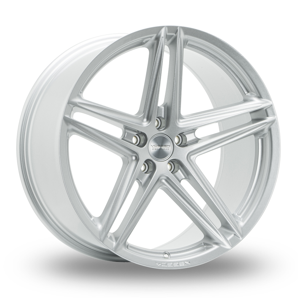 20 Inch Vossen VFS-5 Concave Silver Alloy Wheels