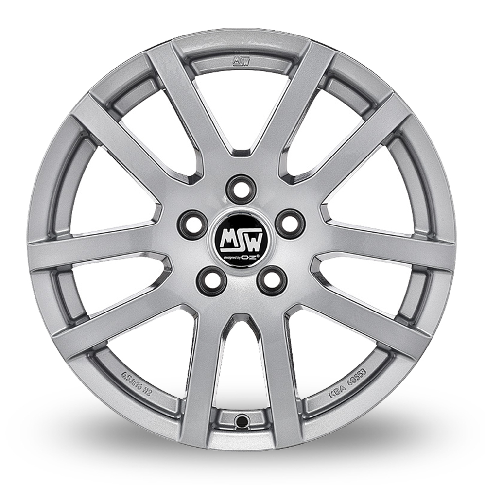 16 Inch MSW (by OZ) 22 Silver Alloy Wheels