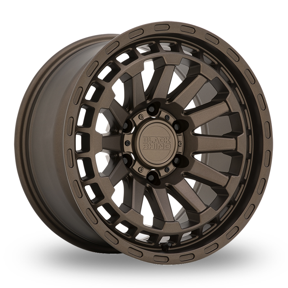 20 Inch Black Rhino Raid (USA Warehouse) Matt Bronze Alloy Wheels