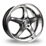 19 Inch AC Wheels XXL Gun Metal Polished Alloy Wheels