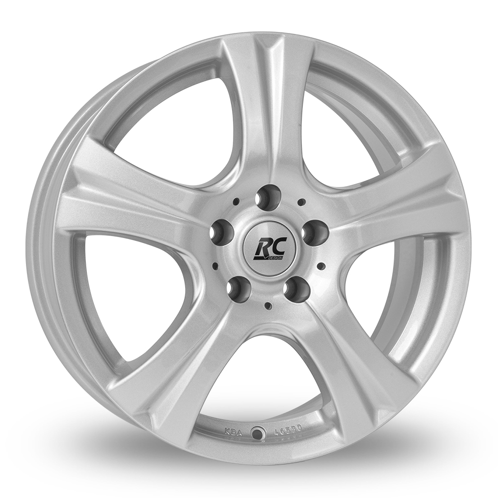 17 Inch RC Design RC14 Silver Alloy Wheels