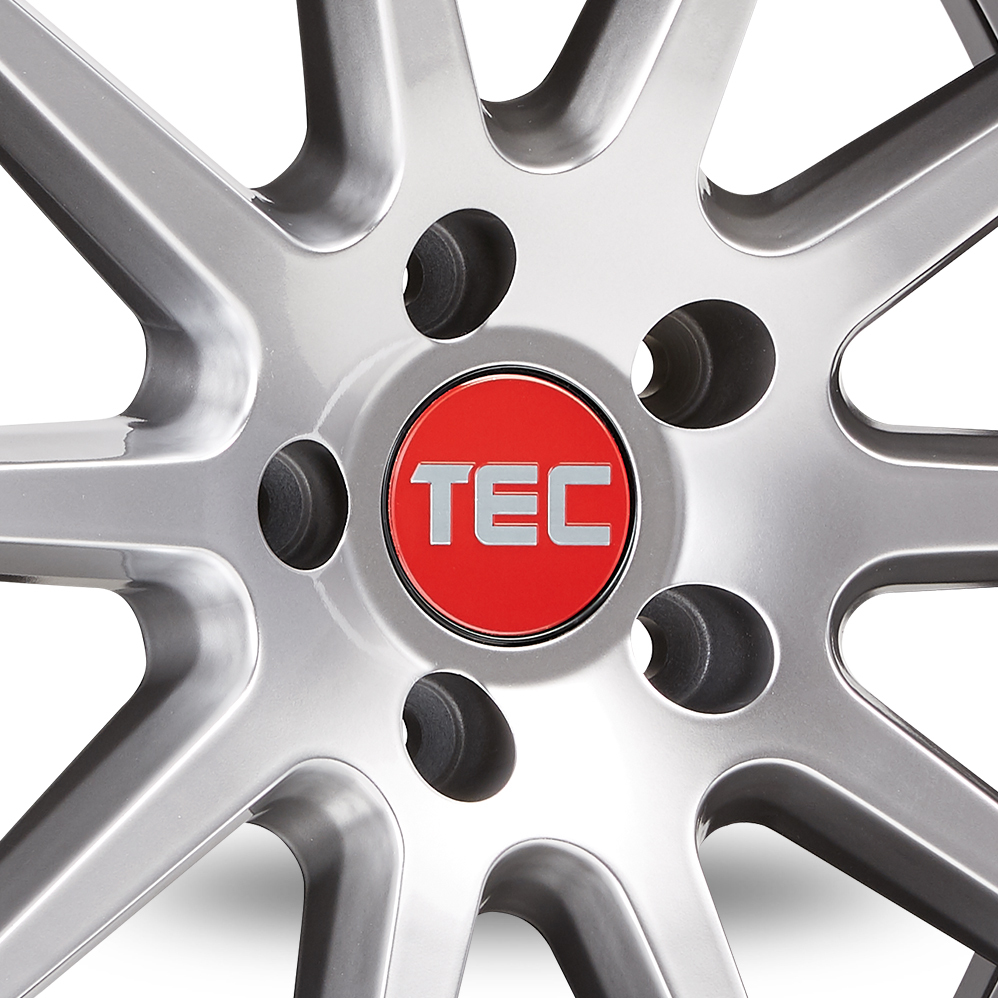 19 Inch TEC Speedwheels GT7 Hyper Silver Alloy Wheels