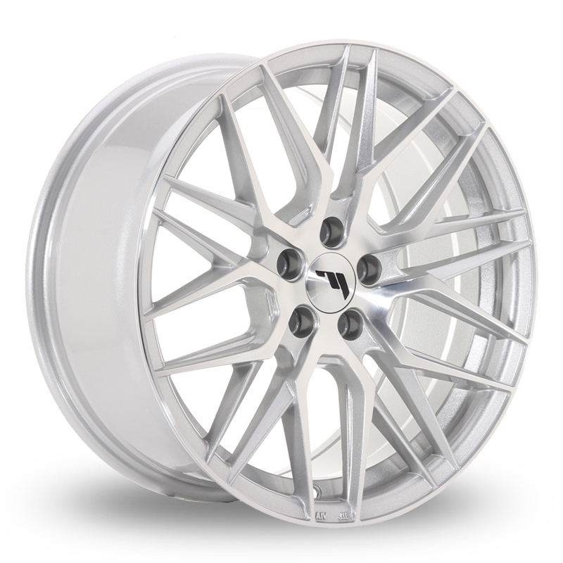 16 Inch Japan Racing JR28 (7x16) Silver Machined Face Alloy Wheels