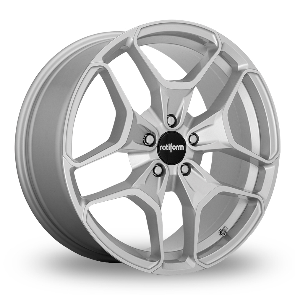 19 Inch Rotiform HUR Silver Alloy Wheels