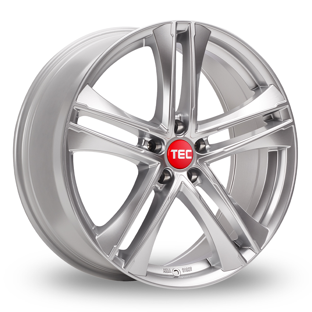 20 Inch TEC Speedwheels AS4-EVO Hyper Silver Alloy Wheels