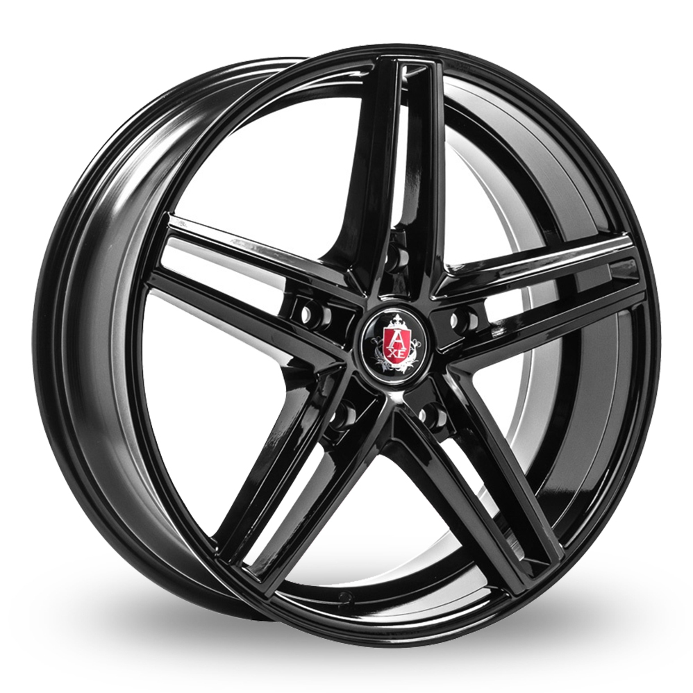 20 Inch Axe EX14 Transit Gloss Black Alloy Wheels