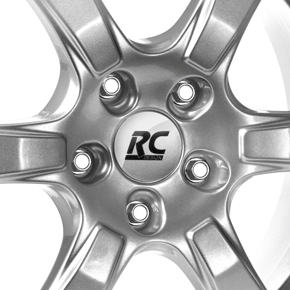 16 Inch RC Design RC20 Silver Alloy Wheels