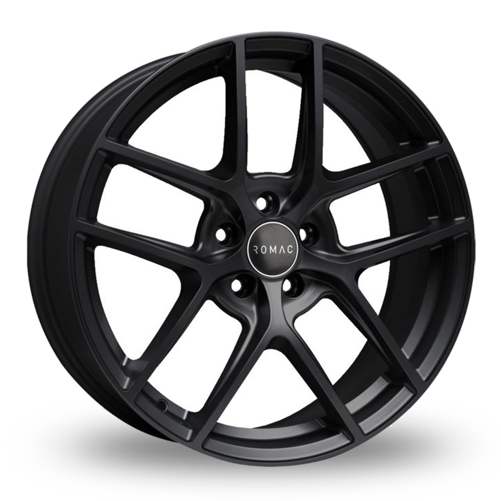 19 Inch Romac Diablo Satin Black Alloy Wheels