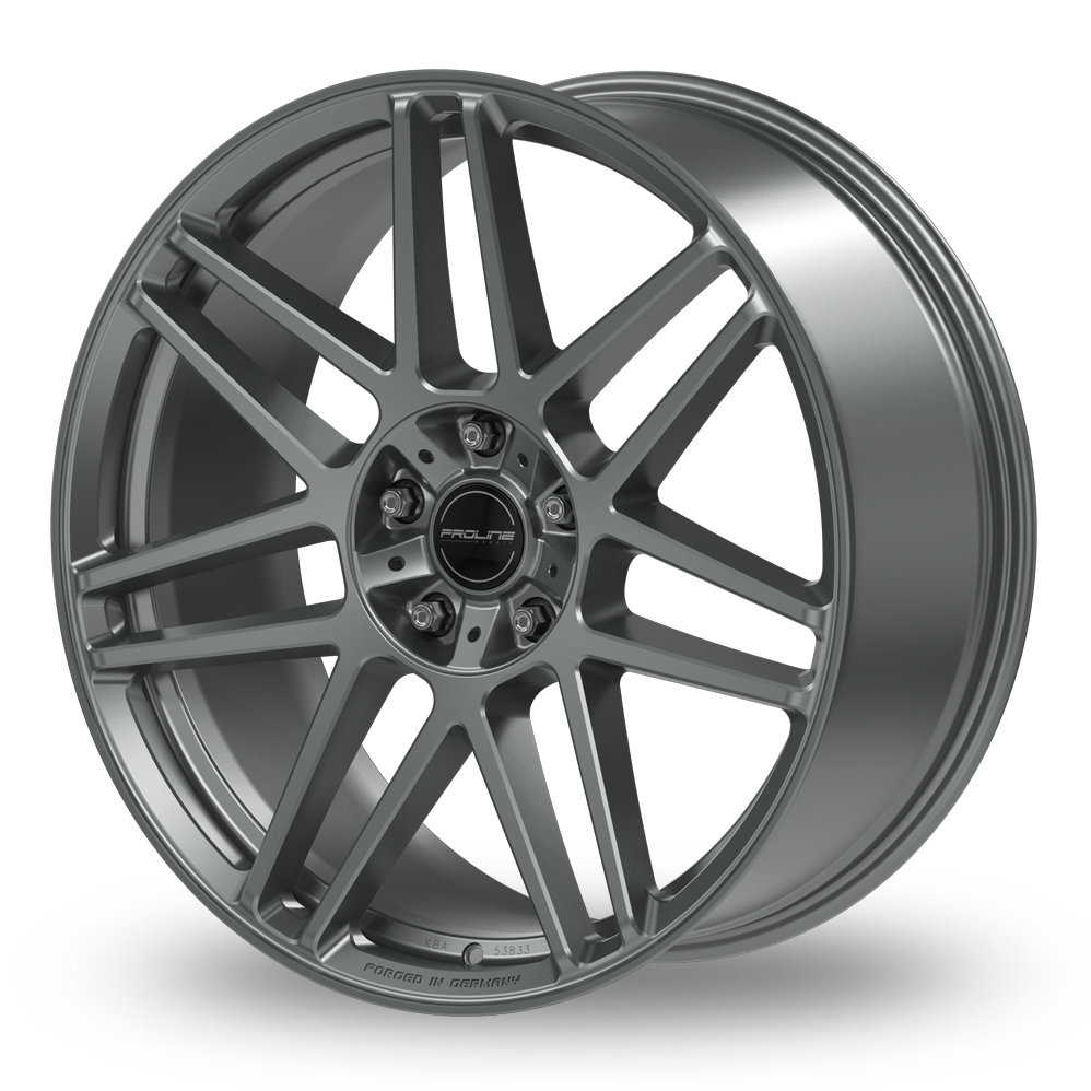 22 Inch Proline PFG FORGED Matt Grey Alloy Wheels