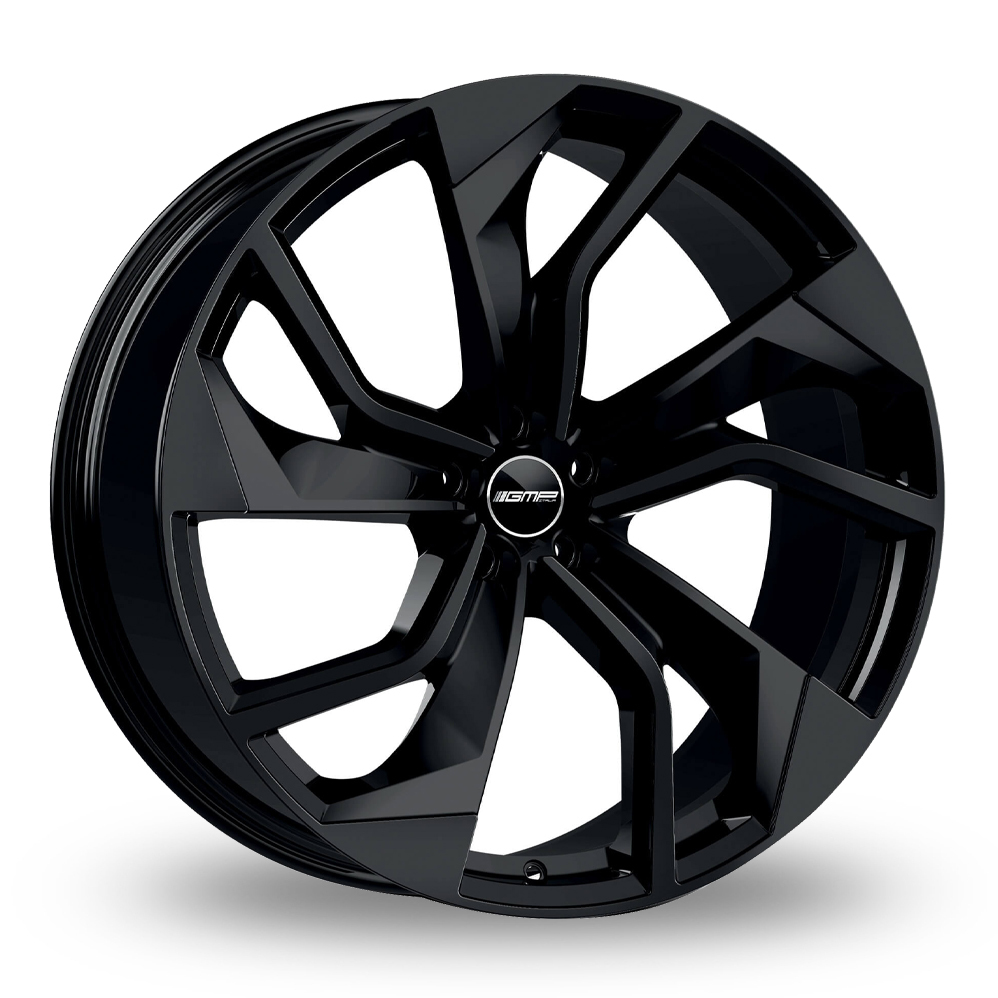 19 Inch GMP Italia Rebel Gloss Black Alloy Wheels