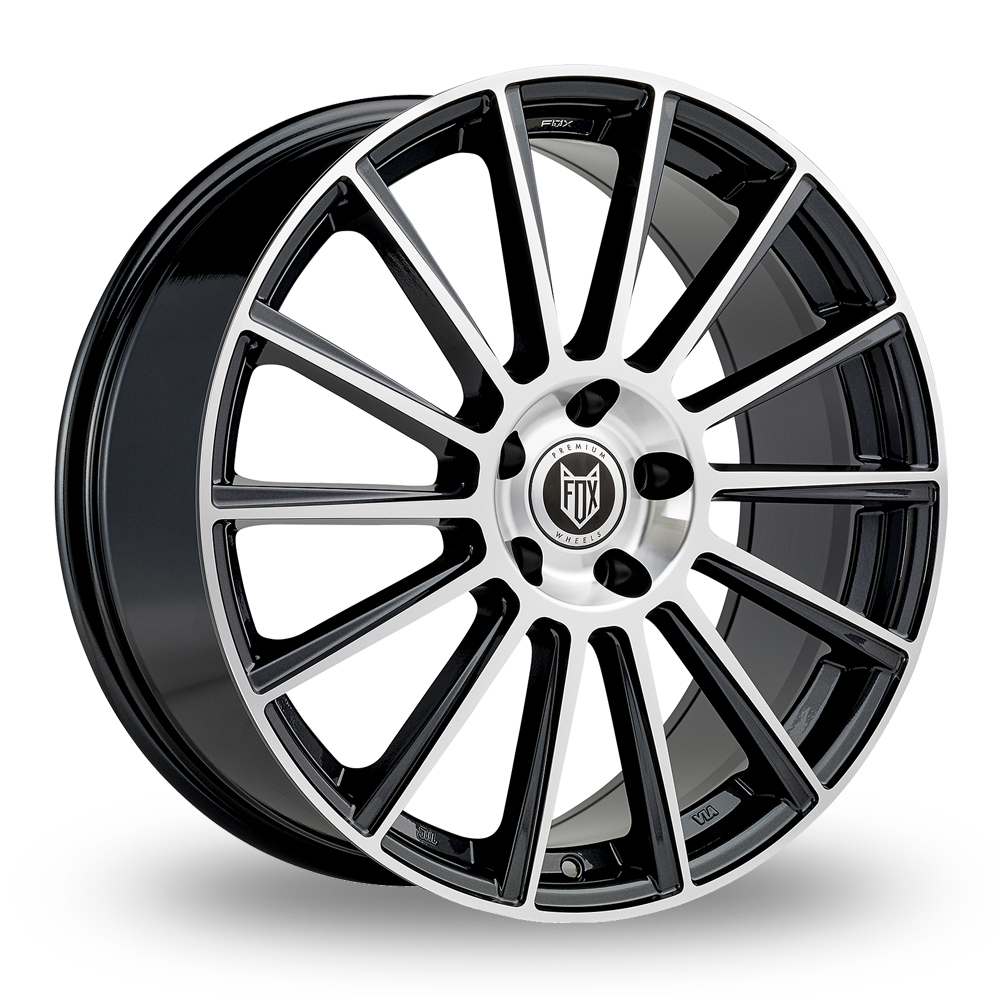 19 Inch Fox Racing MBM Zinc Polished Alloy Wheels