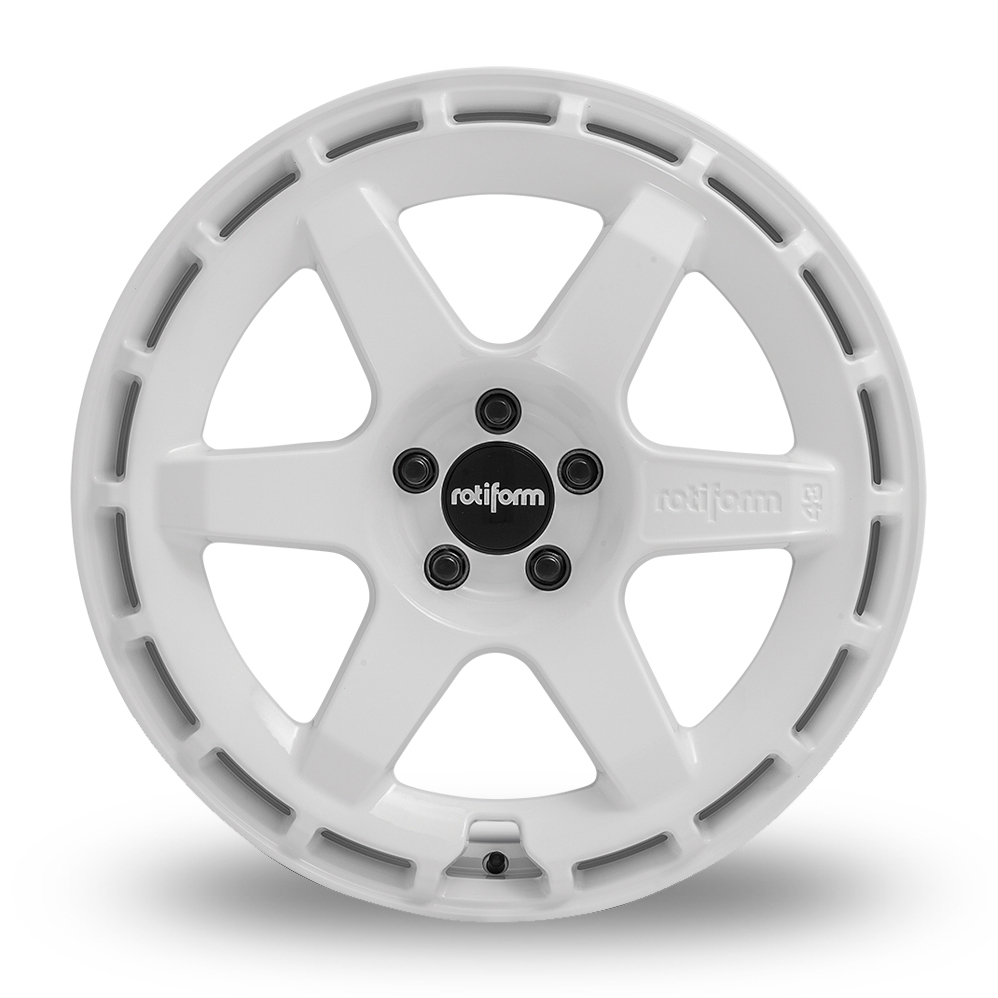 19 Inch Rotiform KB1 White Alloy Wheels