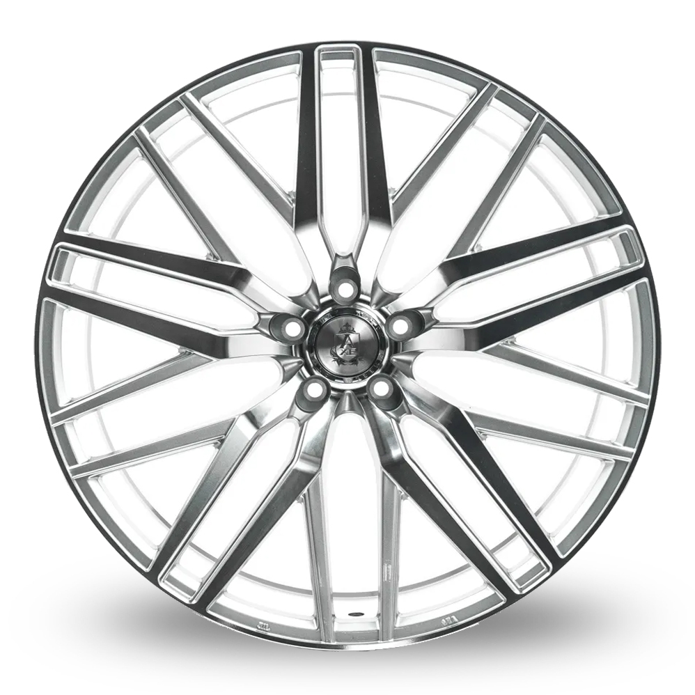 19 Inch Axe EX30 Silver Polished Alloy Wheels