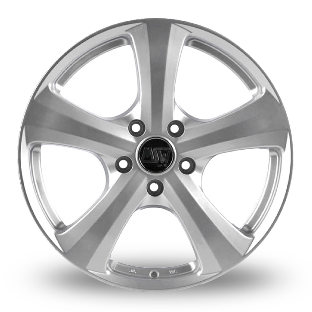 15 Inch MSW (by OZ) 19 Silver Alloy Wheels