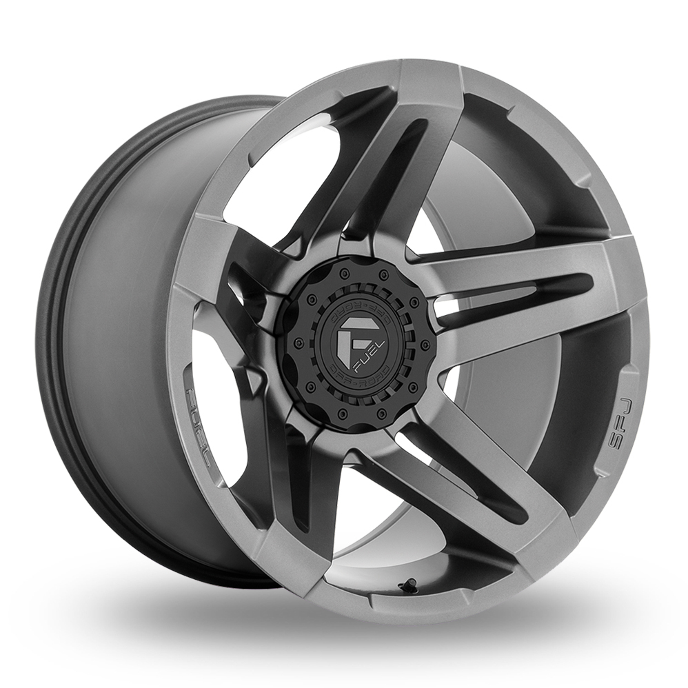 22 Inch Fuel Off-Road SFJ (USA Warehouse) Matt Gun Metal Alloy Wheels