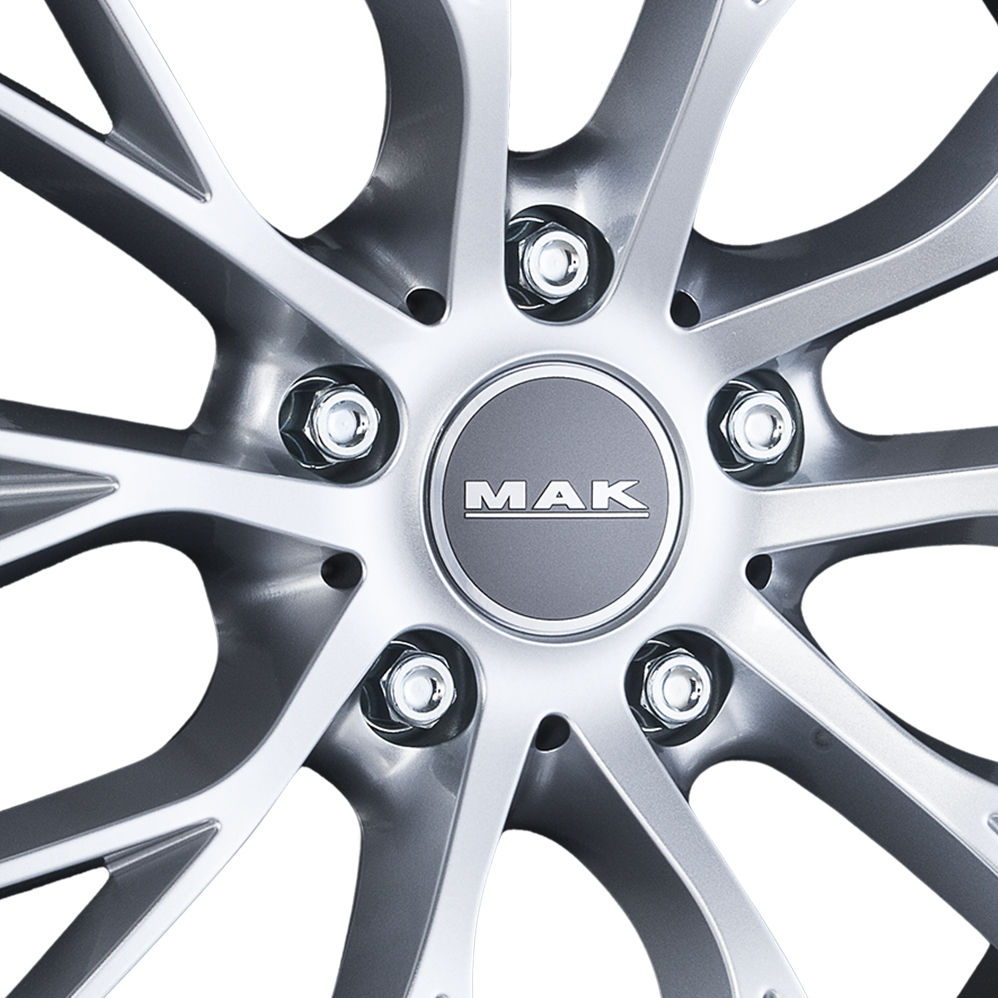 18 Inch MAK Munchen Silver Alloy Wheels