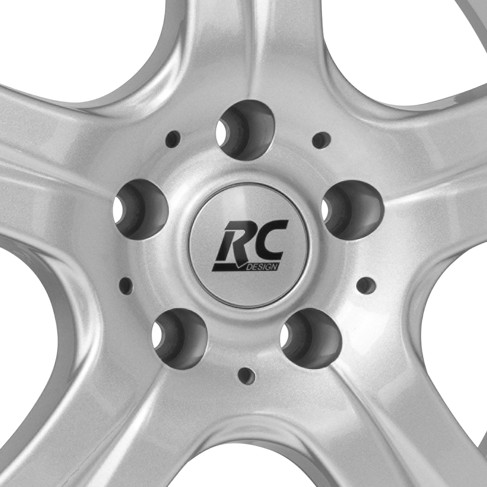 17 Inch RC Design RC14 Silver Alloy Wheels