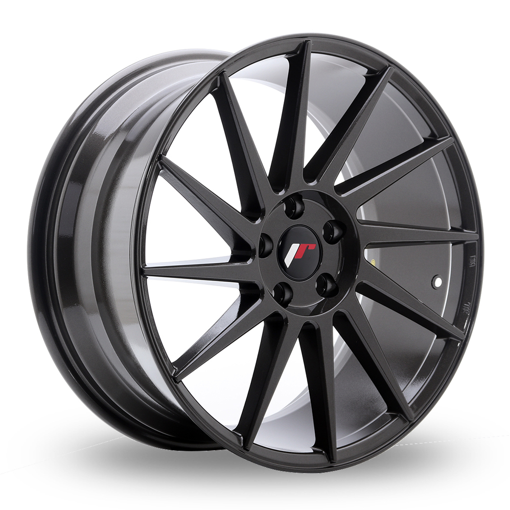 17 Inch Japan Racing JR22 (7x17) Hyper Grey Alloy Wheels