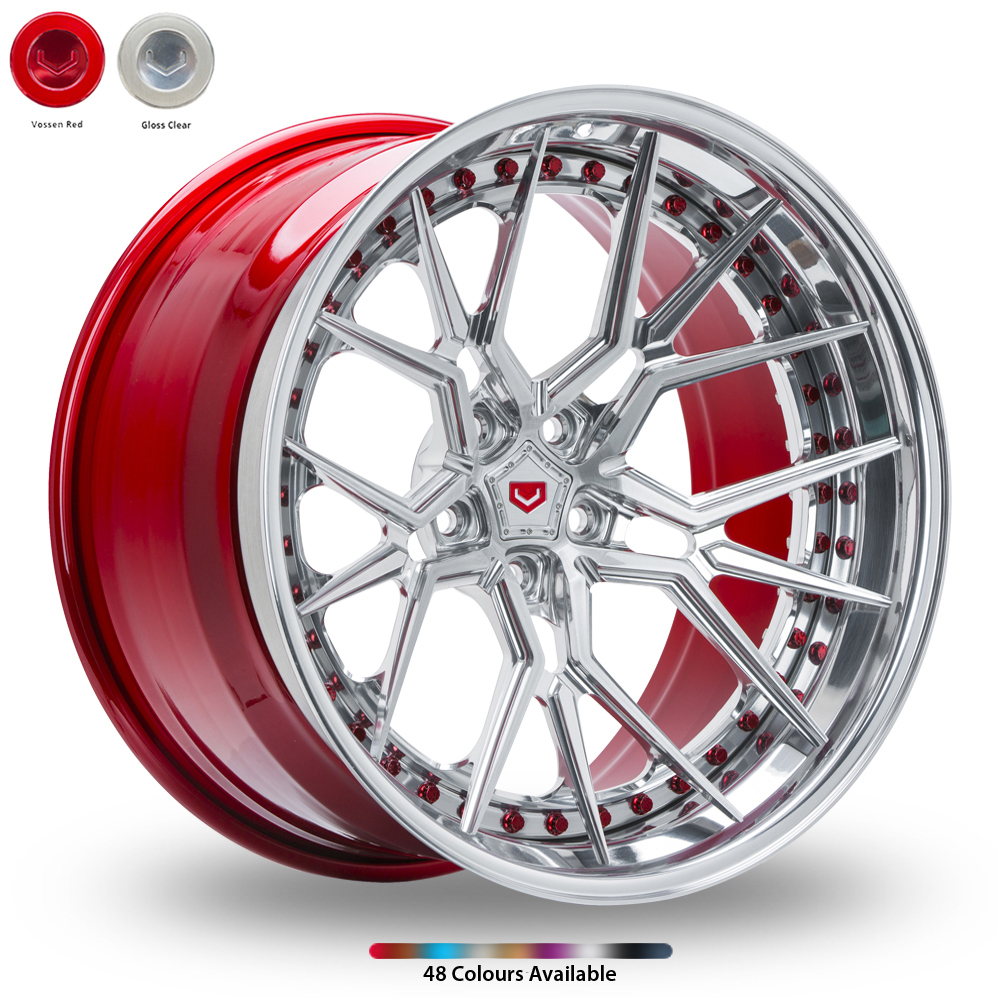20 Inch Vossen Forged M-X 3 (3 Piece) Custom Colour Alloy Wheels