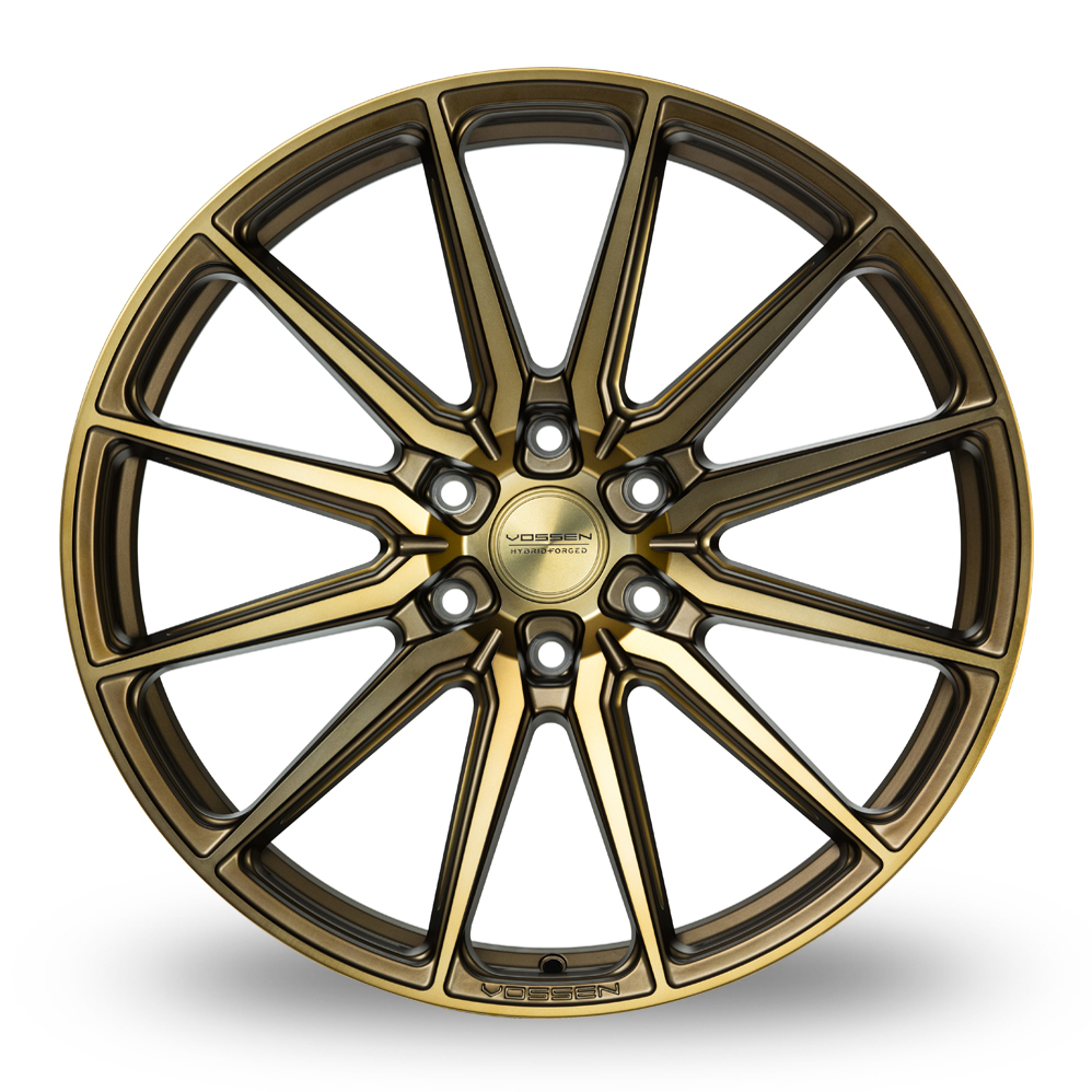 20 Inch Vossen HF6-1 Tinted Matt Bronze Alloy Wheels