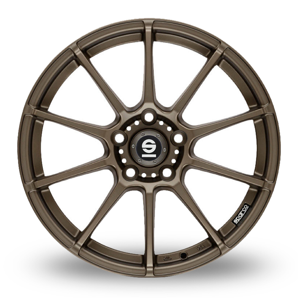 17 Inch Sparco Assetto Gara Bronze Alloy Wheels