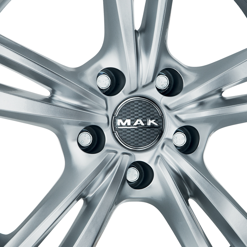 17 Inch MAK Emblema Silver Alloy Wheels