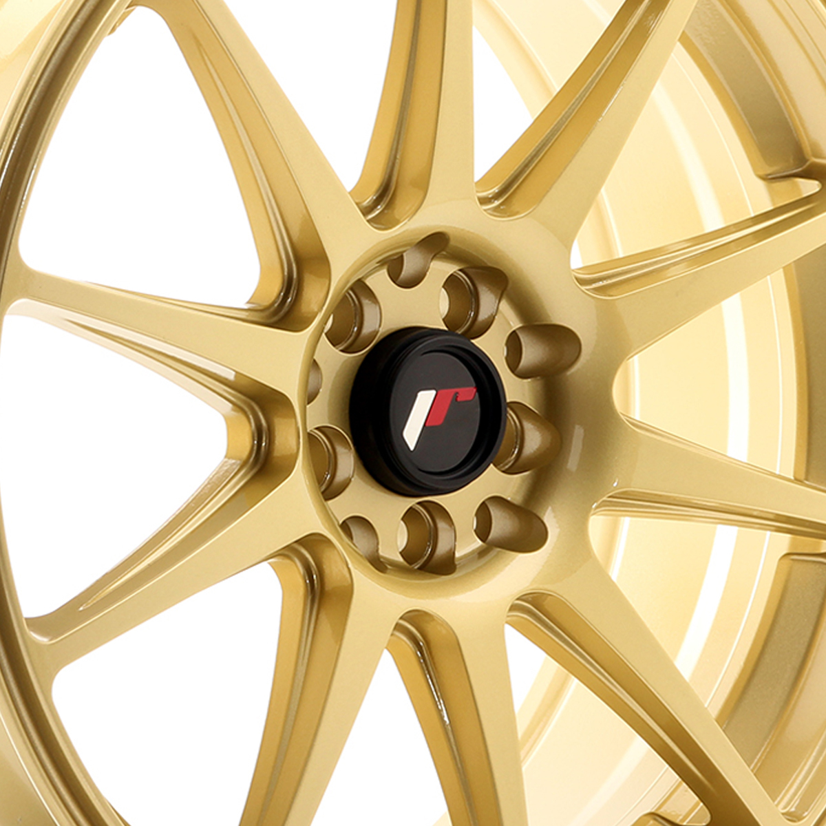 18 Inch Japan Racing JR11 (7.5x18) Gold Alloy Wheels