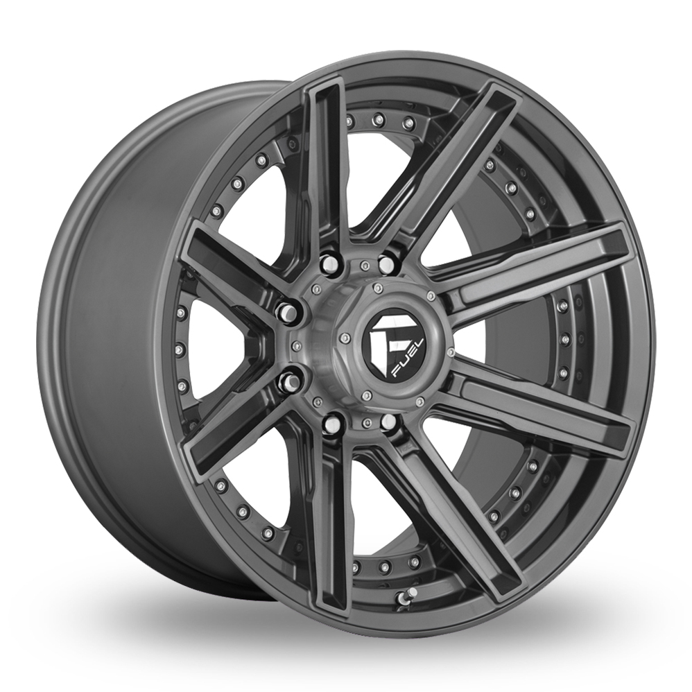 20 Inch Fuel Off-Road Rogue Platinum Alloy Wheels