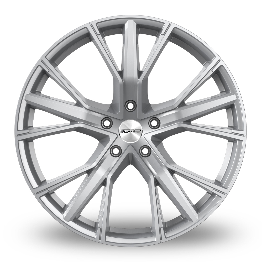 21 Inch GMP Italia Gunner Silver Alloy Wheels