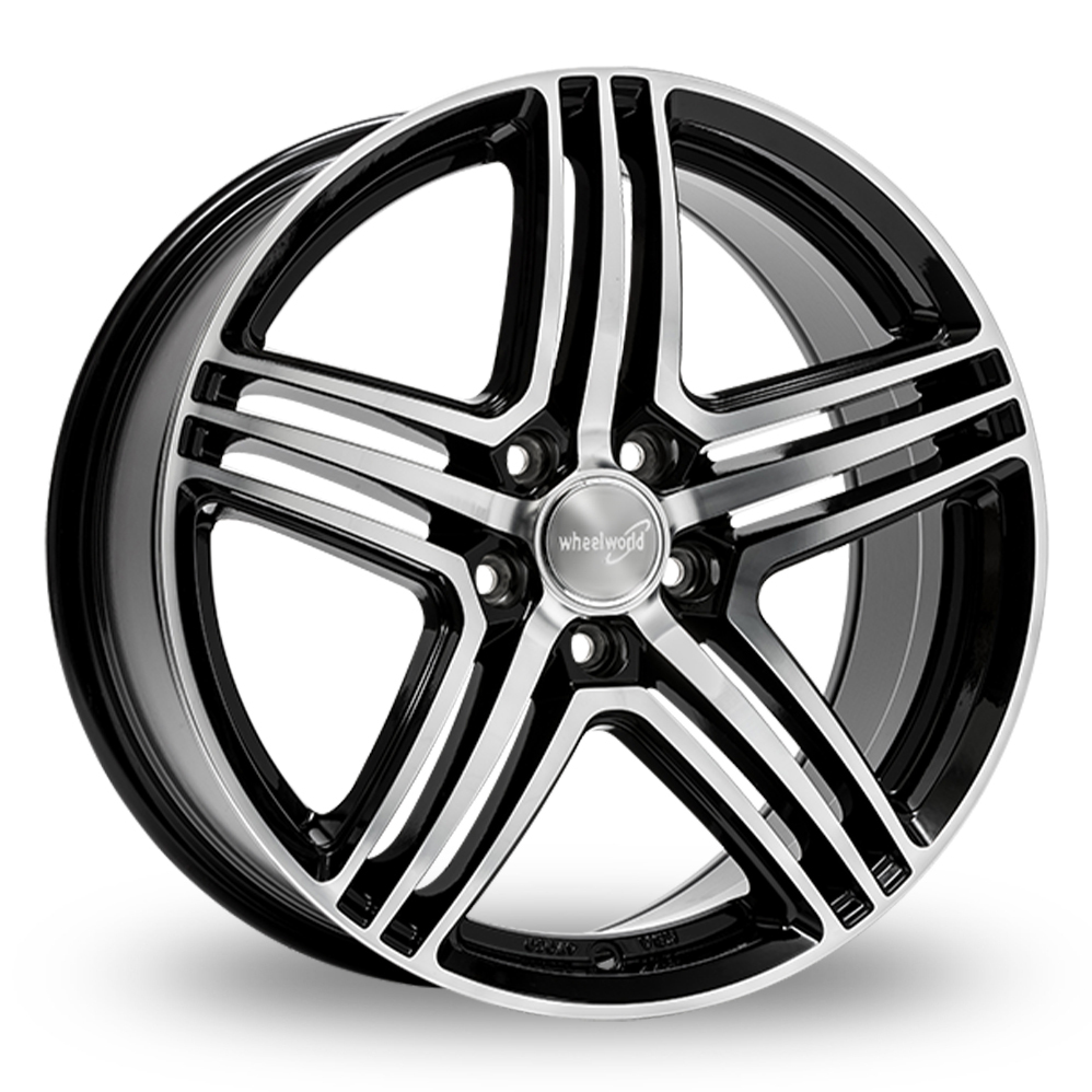 20 Inch 2DRV WH12 Black Polished Alloy Wheels