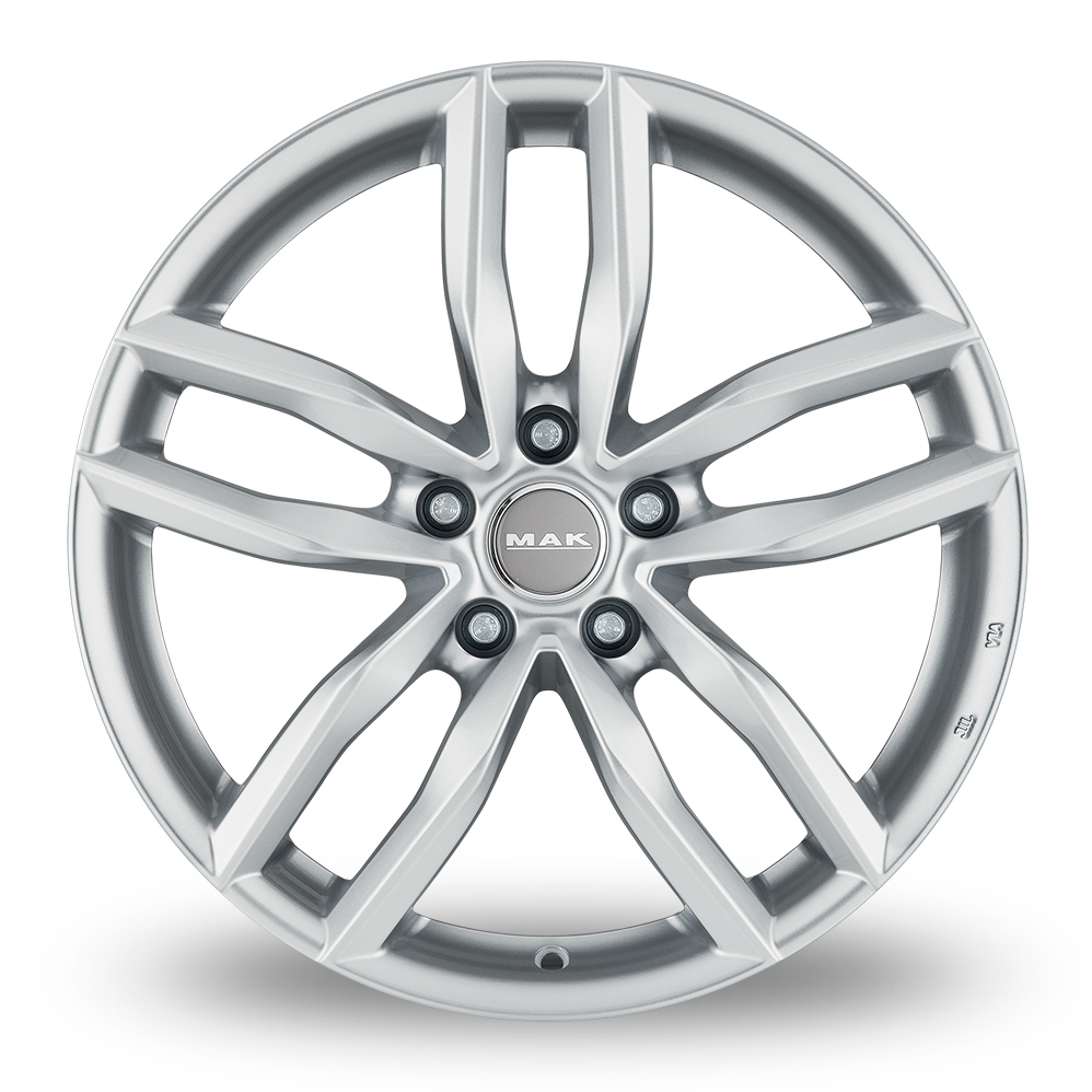 18 Inch MAK Sarthe Silver Alloy Wheels