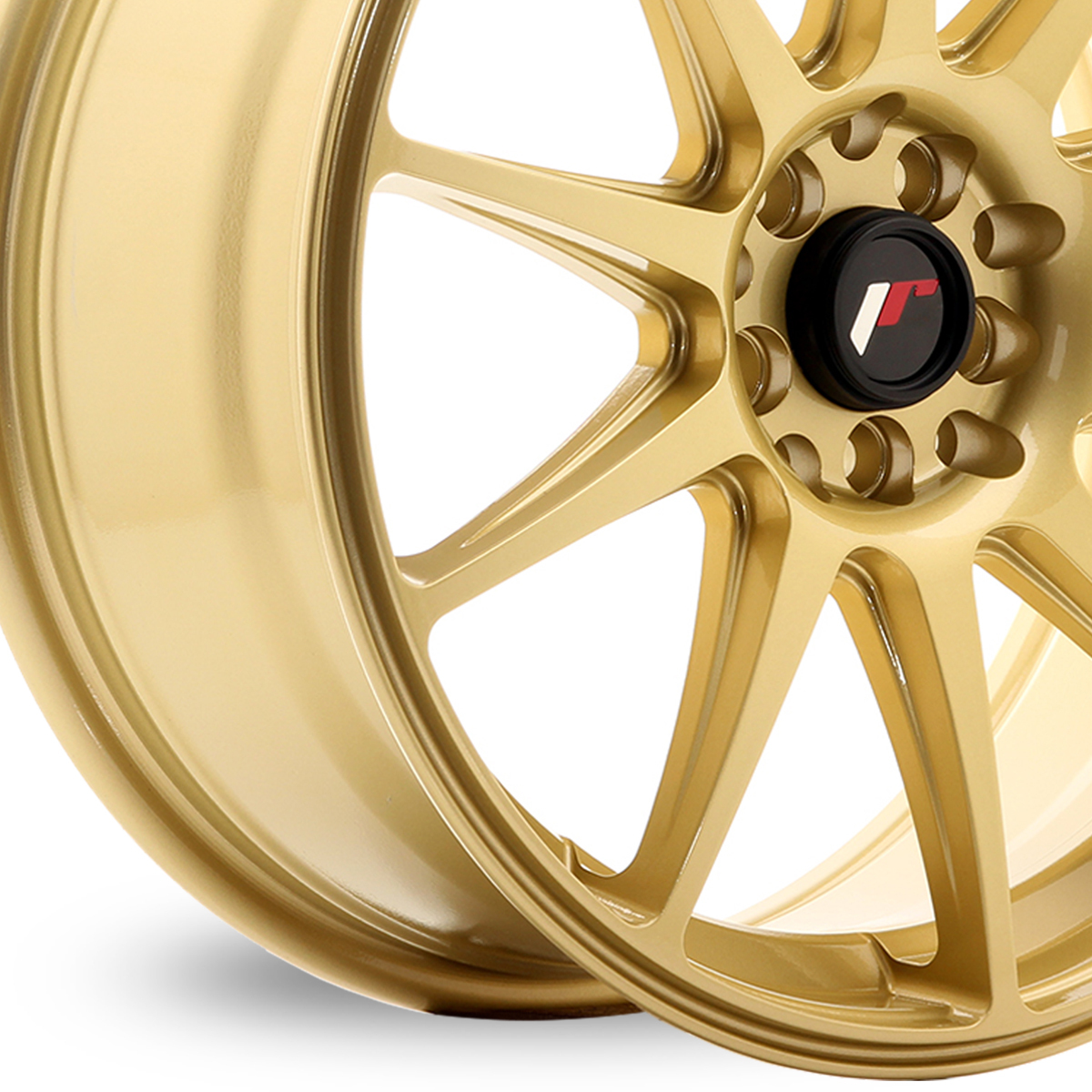 18 Inch Japan Racing JR11 (7.5x18) Gold Alloy Wheels