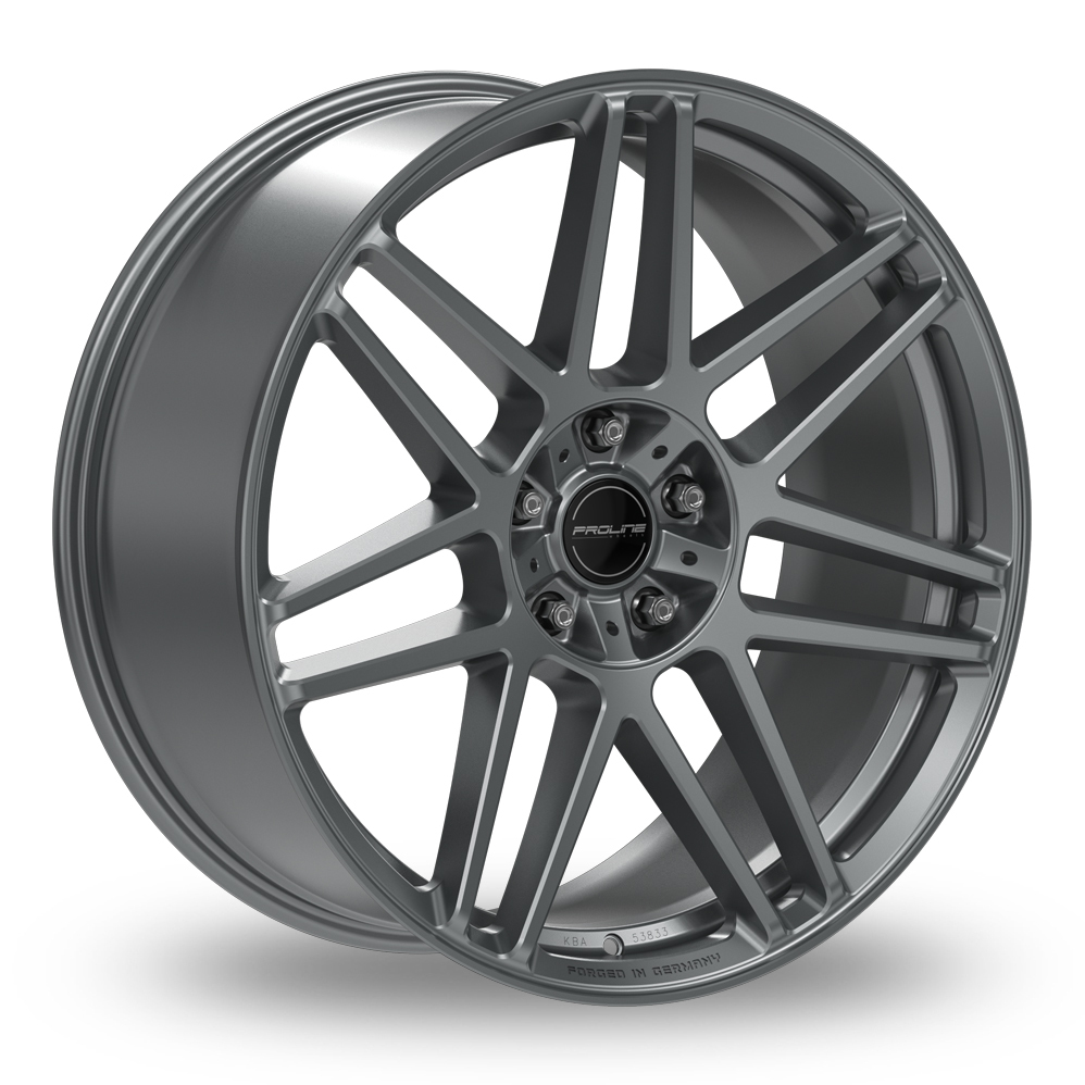 22 Inch Proline PFG FORGED Matt Grey Alloy Wheels