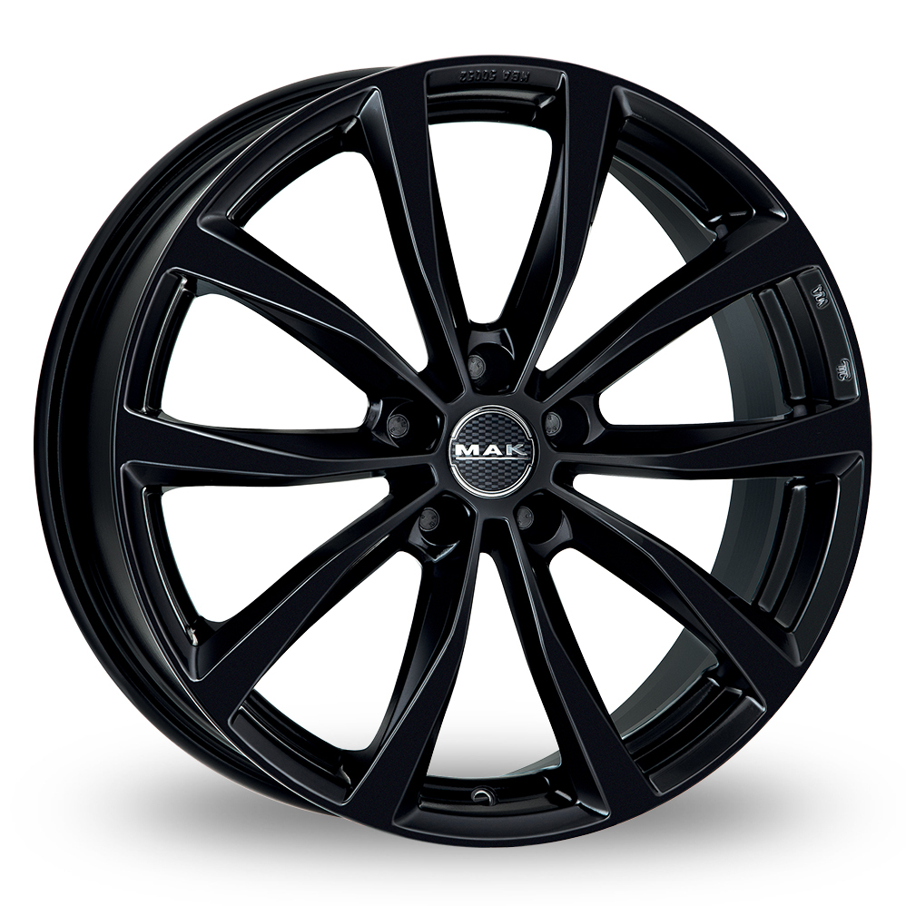 17 Inch MAK Wolf Gloss Black Alloy Wheels