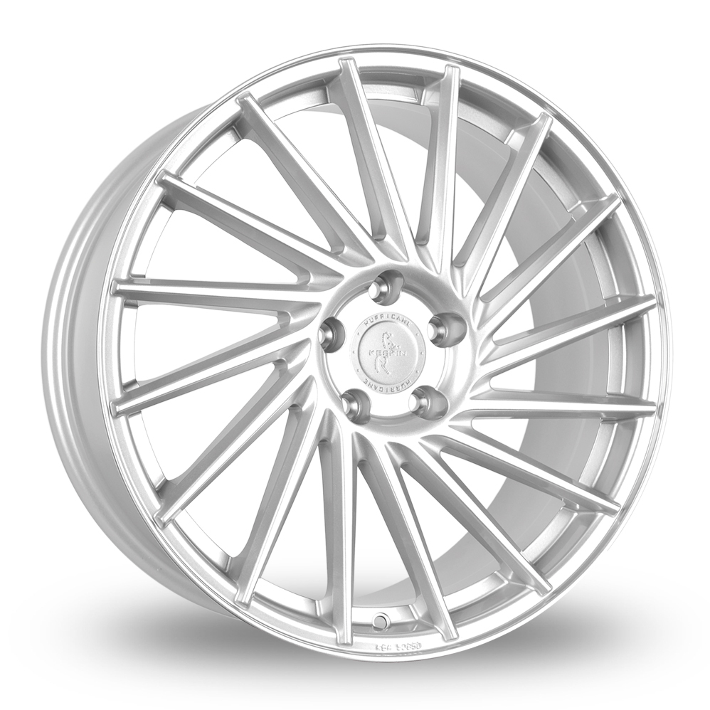 19 Inch Keskin Tuning KT17 Silver Alloy Wheels